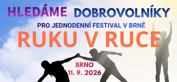 Hledáme dobrovolníky na dětskou akci v Brně